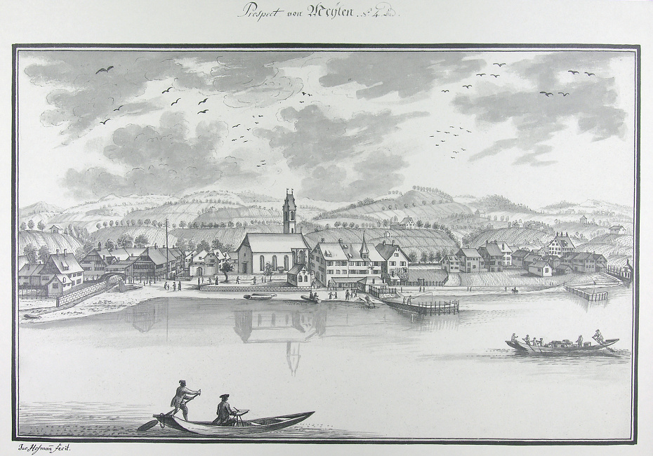 Ansichten der Stadt Zürich und der Orte am Zürichsee 1771-1772