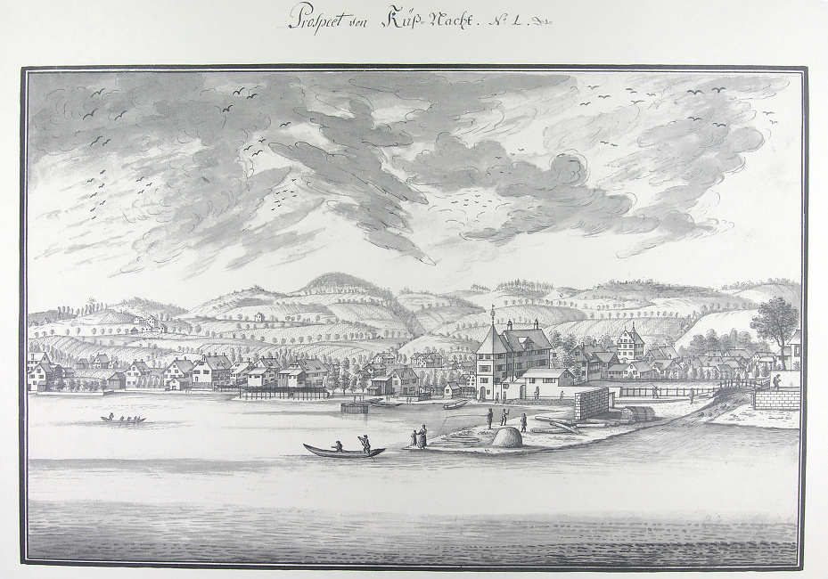 Ansichten der Stadt Zürich und der Orte am Zürichsee 1771-1772