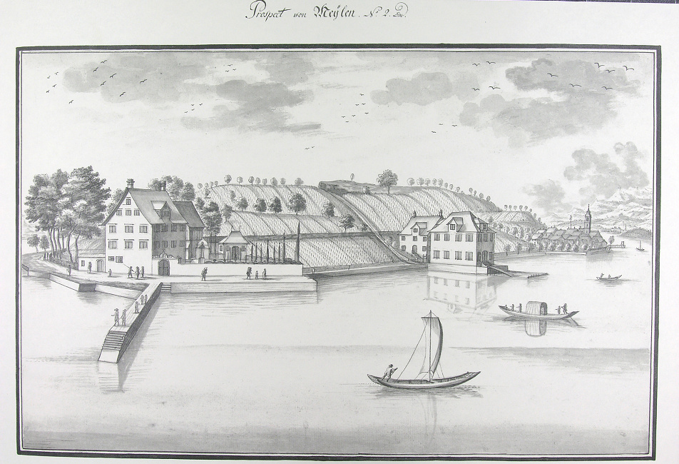 Ansichten der Stadt Zürich und der Orte am Zürichsee 1771-1772