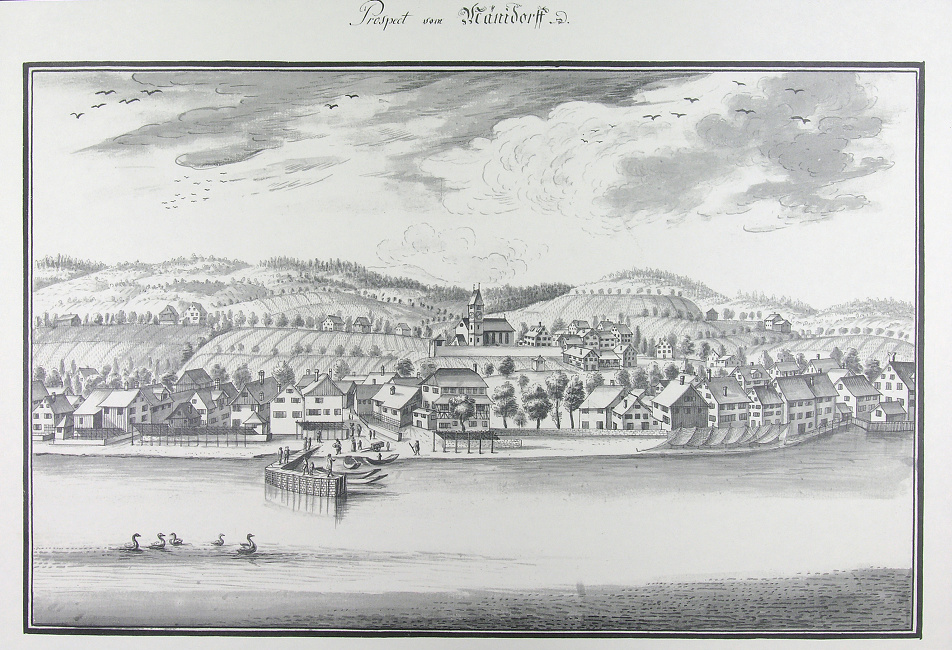 Ansichten der Stadt Zürich und der Orte am Zürichsee 1771-1772