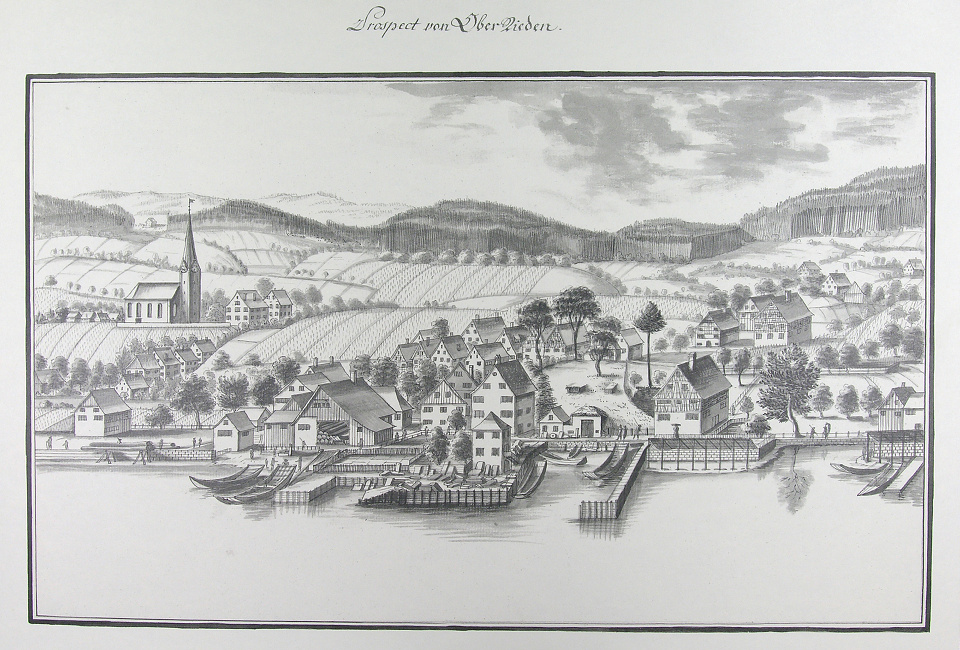 Ansichten der Stadt Zürich und der Orte am Zürichsee 1771-1772