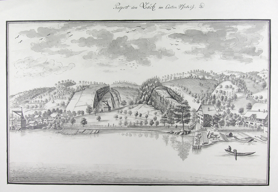 Ansichten der Stadt Zürich und der Orte am Zürichsee 1771-1772