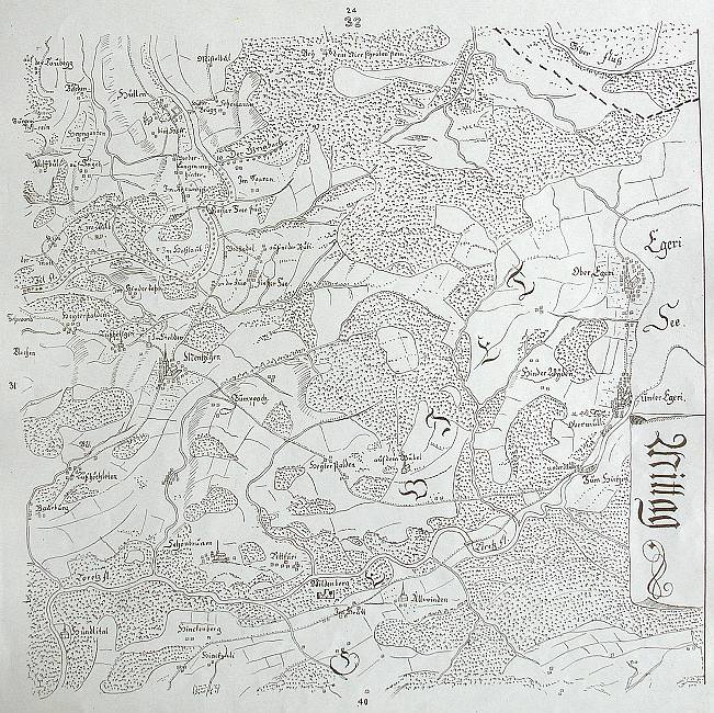 Korrigierte Fassung Gygerkarten 1685